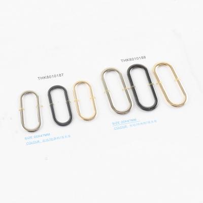 China Nickel Free Factory Scarf Ring/Bikini Connector Adjustable Bag Buckles Men's Belt Metal Suspenders Slider Buckle for sale