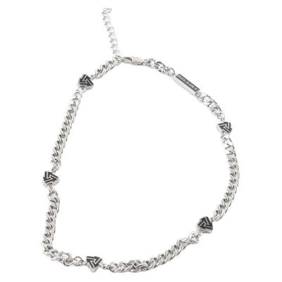 China Factory Direct Sales Environmentally Friendly Mens Necklace Fashion Jewelry Silver Necklaces for sale