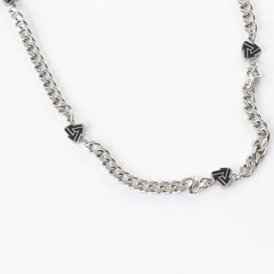 China Hiphop OEM Factory Mum Couple Sterling Silver Necklace for sale