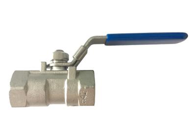 Chine 1/2 » a classé type à passage réduit robinet de PC de l'acier inoxydable 304 le 1 à tournant sphérique fileté par bspp de bspt de TNP à vendre