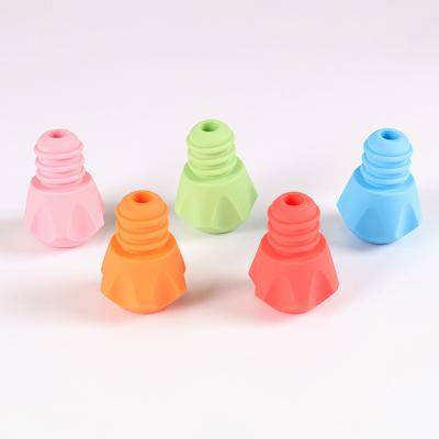 China Custom Silicone OEM Silicone Wine Bottle Stopper Gift Wine Accessories Set Reusable Bottle Lids Food Grade Silicone Rubber Wine Custom St for sale