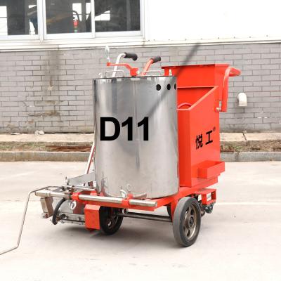China línea recta de velocidad rápida 10cm 15cm 20cm marcador de línea ajustable manual de empuje termoplástico máquina de marcado de línea de carretera en venta
