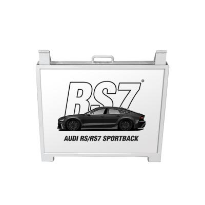 China Plastic Exterior Double Side Customized White Or Black Advertising Road Stud Panels A Frame Poster Display Sign Holder for sale