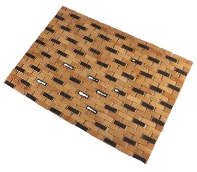 China Factory Price Sustainable Floor Mat Bamboo Mat For Bathroom Bamboo Product for sale