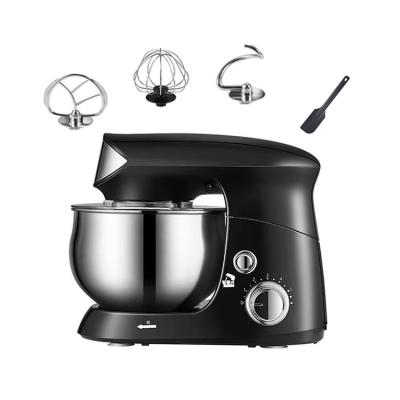 China Hobasis Design Electric Kitchen 3.5L Stand Mixer 600W 6-Speed Dough Tilt Head Food Tilt Head with Flat Dough Hook Beater Wire Beater Mixing Bowl for sale