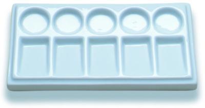 China Paleta cuadrada de la pintura de la porcelana del arte de los accesorios portátiles de la pintura para los adultos en venta