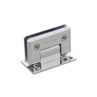 China Modern 90 Degree Stainless Steel Shower Door Hinges Wall To Glass Shower Hinge for sale