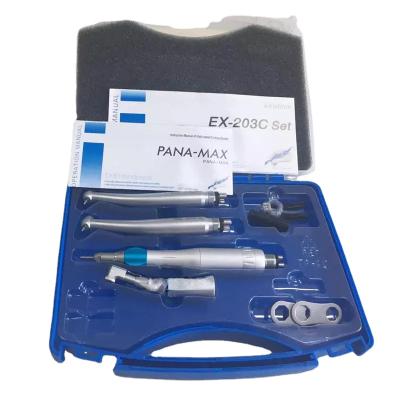 China Dental Set EX203C Low Speed Metal JAVO 2023 Handpiece High Speed Couple of Turbine Kit Pana for sale