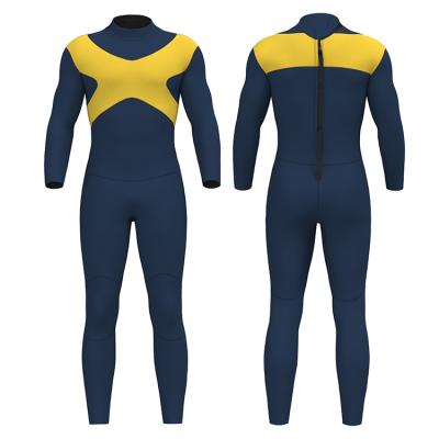 China Chest zipper wetsuit lime dive surf wetsuit 3mm antibacterial diving wetsuit for sale