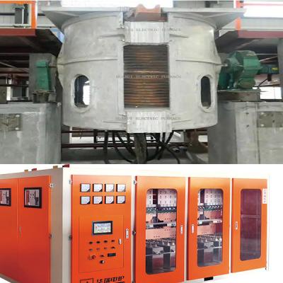 China Aluminum Shell Safety Iron Melting Induction Furnace Enhanced Durability Energy Efficiency for sale