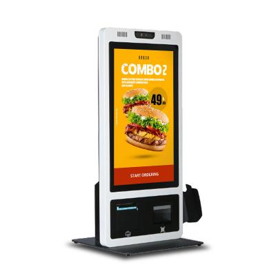 China Solar Powered Food Ordering Kiosk 18.5