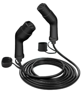 China European electric vehicle cable workersbee charging type - 2 to type - 2 ev cable 22kw charging mode 3 for sale