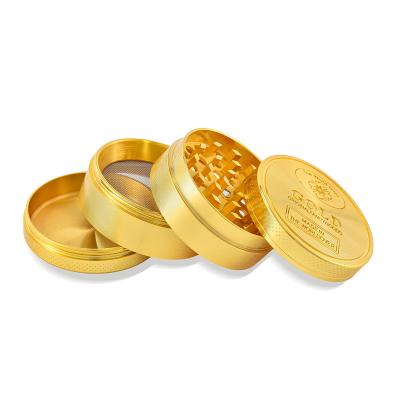 China 4 Parts WOWO TECH Best Products Wholesale Zinc Alloy Diameter 50mm Mini Herb Grinder Best Quality Eco-friendly for sale