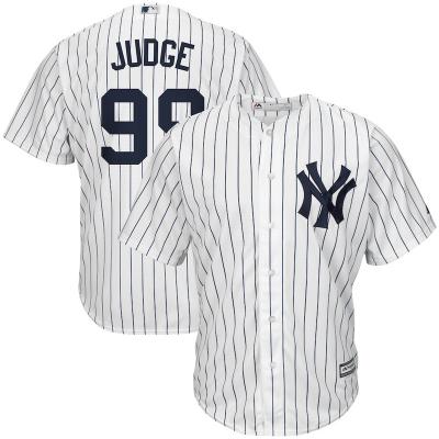 China New YK Yank Number 99 JUDGE Cheap Baseball Jersey Number 2 THROW Top Wear Antibacterial Wholesale Cheap Jersey for sale