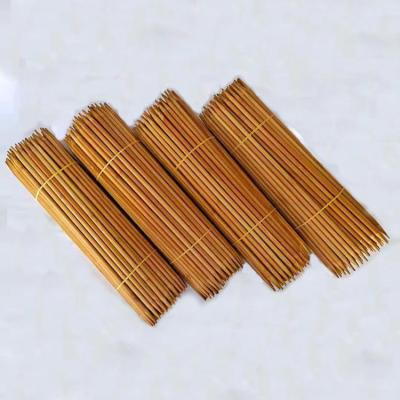 China Set de agujas de punto, agujas de punto de bambú carbonizado para DIY creativo hecho a mano en venta