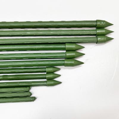 China Green Adjustable Garden Single Stem Plant Support Stakes For Indoor And Outdoor Plants for sale