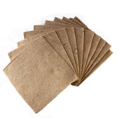 Chine Tapis de plante en jute naturelle, protecteur écologique pour plantes en pot, décoration de jardin, germination des graines à vendre