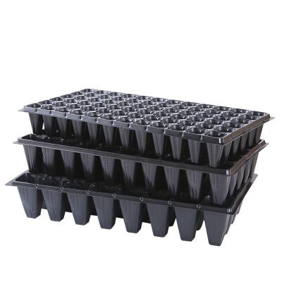 Chine Plateaux de pépinière en plastique pour agriculteurs, épais, durables, pour semis de légumes, fruits et graines à vendre