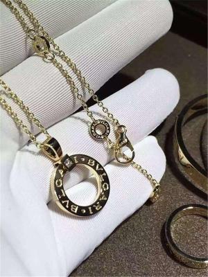China B BVGARI series diamond necklace 18k gold diamond necklace luxury low price jewelry for sale