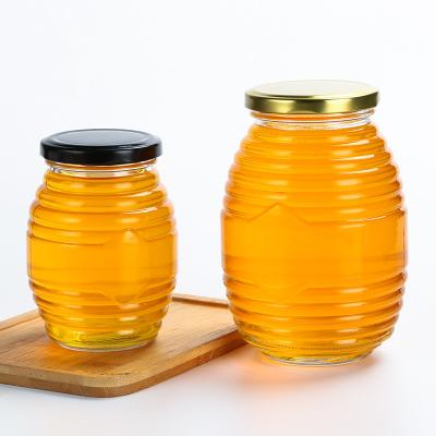 China De bijenvorm Weinig Glaskruiken, stelt zich om Glaskruik met Deksel Ingepast voor Te koop