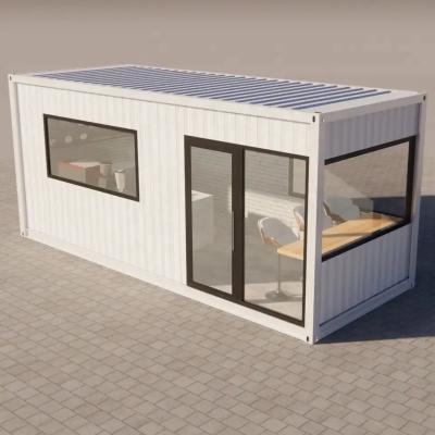 China Contemporary Pre Fabricated Houses Modern Perfab Homes Shipping Container Homes 40 Ft Luxury for sale