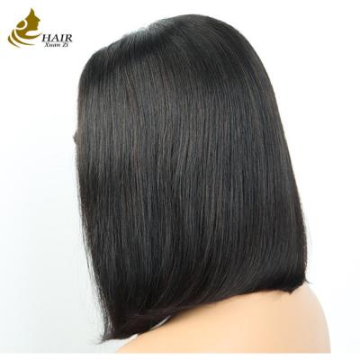 China Cabello virgen brasileño de seda recta Top de encaje completo Pelucas de encaje para mujeres Cabello humano en venta