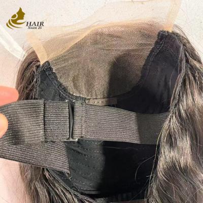 China Glueless Silk Top Brazilian Straight Hair Front Lace Wigs Transparent Lace Front Wigs for sale