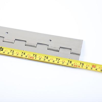 China Schwere Klavierscharniere Kontinuierliche lange Scharniere mit Stahl Aluminium Eisen Edelstahl Verzinktes Stahl zu verkaufen