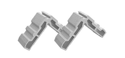 China Dubbelpunt Pons Hoekconnector voor Deur & Raam Accessoires Krimpmachine met Pin Schroef voor Ramen Te koop