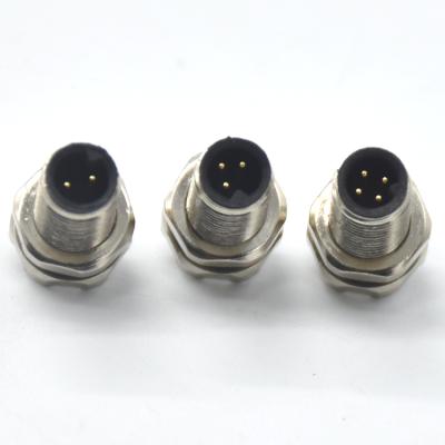 China High Cost Performance Industrial 2-4 Pin Male Front Tied Plug M5 Industrial Automation Connector for sale
