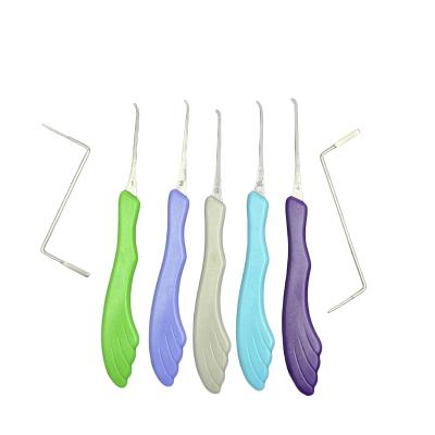 China Mix Color Hook Lockpick 7pcs House Locksmith Tools For intermediate for sale