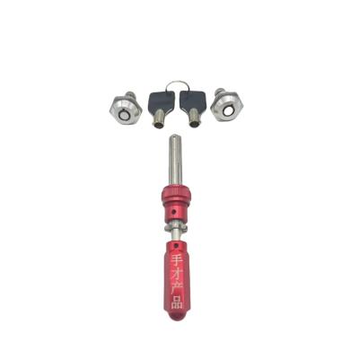 China Red Cross Lock Pick Tool 7.0mm / 7.5mm / 7.8mm Cross Safe Lock Picks for sale