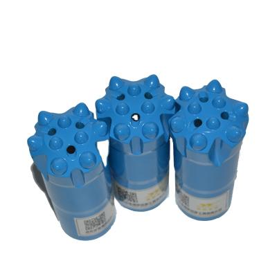China Construction works Thread Bit R32 R38 T38 T45 T51 Thread Button Bit Rock Drill Bit Well Drilling Tool Accessory for sale