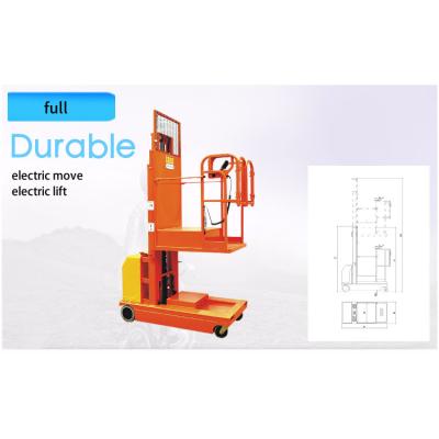 China Hotels 200kg Warehouse Picker Lift Table Electric Semi Electric Full Lifting Platform for sale