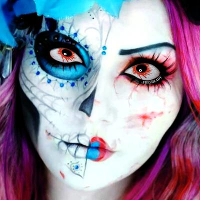China 22mm Halloween Eye Contacts Lenses Sclera Sharingan Contact Lens 22m At Crazy Lenses Devil Contacts for sale