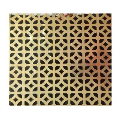 China Dutch Weave Metal Screen Copper Perforated Sheet for sale