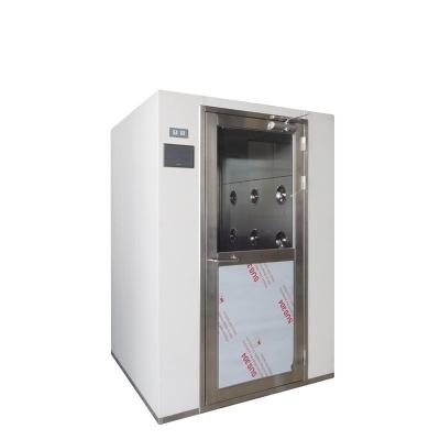 China Ducha de aire de acero inoxidable de 800W x 1400D x 1960H para salas limpias Rendimiento de la sala limpia en venta