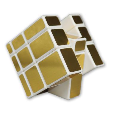 China ABS Plastic New Arrival Q.I. Infinity Eliminate Effort Mirror Cube Gold Silver Mirror Cube 3x3x3 Magnetic Speed Magic Cube For Boy Girl Adult for sale