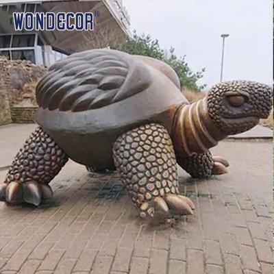 China 120cm Outdoor Bronze Meeresschildkröten Skulptur perfekt für den Vergnügungspark zu verkaufen