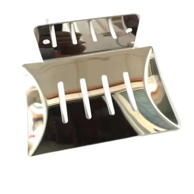 China Disposable Stainless Steel Soap Tray Holder Soap Basket Holder For Toilet Room Soap Dish Holder for sale