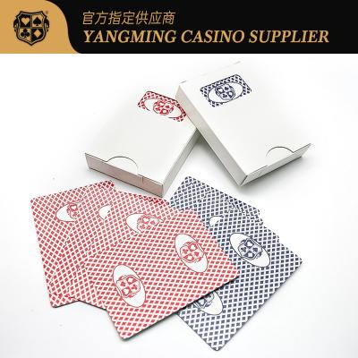 Cina Maggiore Qualità 310GSM Black Core Paper Playing Cards per Casino Baccarat Poker Game in vendita
