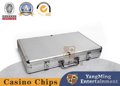 중국 600 PC 라운드 형상 RFID 포커 칩 케이스 11.5g 크레이 세라믹 가지고 다닐 수 있는 도박 칩은 캐리어 핸들과 잠금장치에서 설정했습니다 판매용