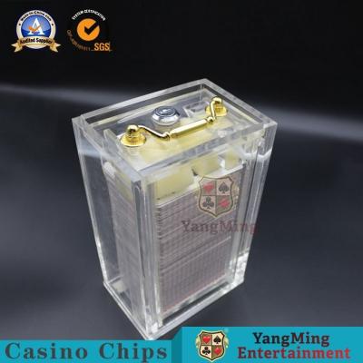 China SGS Playing Card Deck Holder Industrial Grade High Transparency Acrylic for sale