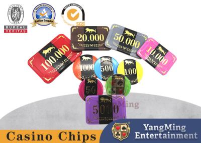 China Three Layer Acrylic Anti Counterfeiting RFID Casino Chips for sale