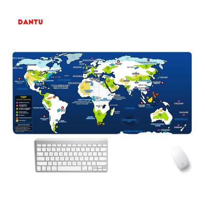 중국 프로게임 플레이어 DANTU 세계 지도 마우스 패드 게임 및 사무실용 데스크마트 확장 판매용