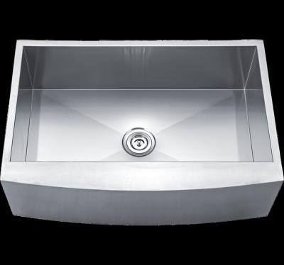 China Without faucet drop-in single bowl kitchen sink modern handmade undermount 304 stainless steel kitchen sinks for sale