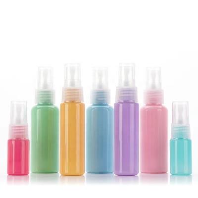 China 10ml 30ml 50ml Pet Spray Bottle 10ml 30ml 50ml Good Color Mist BEAUTY PACKAGING Macaron Color Mist Plastic Hair Sprayer Bottle for sale