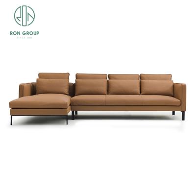 China Contemporary high quality hot sale corner sofa golf velvet furniture home indoor banquet sofa set for sale