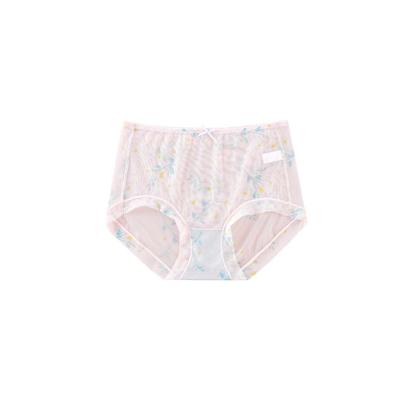 China Antibacterial High Quality Custom Adults Floral Lace Daily Women Wearing Lace Panties for sale