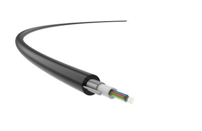 中国 62.5um Aluminum Armored Fiber Optic Cable Loose Tube Single Mode Fiber 販売のため